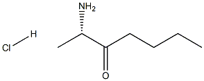 (S)-2-aMinoheptan-3-one hydrochloride Struktur