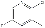 5-氟-2-氯-3-甲基吡啶, , 结构式