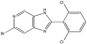 6-broMo-2-(2,6-dichlorophenyl)-3H-iMidazo[4,5-c]pyridine