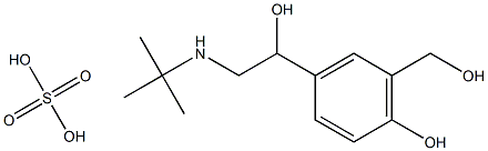 硫酸沙丁胺醇杂质J, , 结构式