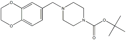 tert-butyl 4-((2,3-dihydrobenzo[b][1,4]dioxin-6-yl)Methyl)piperazine-1-carboxylate|