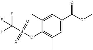 Methyl 3,5-diMethyl-4-(((trifluoroMethyl)sulfonyl)oxy)benzoate price.