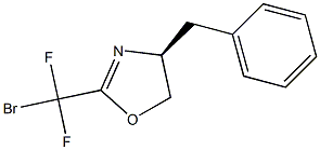 (S)-4-Benzyl-2-(broModifluoroMethyl)-4,5-dihydrooxazole Structure