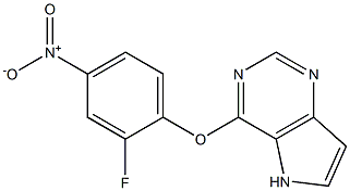 4-(2-fluoro-4-nitrophenoxy)-5H-pyrrolo[3,2-d]pyriMidine|