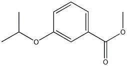 Methyl 3-isopropoxybenzoate Struktur