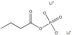 Butanoyl Phosphate DilithiuM Salt Structure
