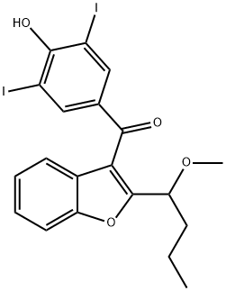 [2-[(1RS)-1-Methoxybutyl]benzofuran-3-yl][4-hydroxy-3,5-diiodophenyl]Methanone