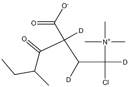 2-Methylbutyrylcarnitine-d3 Chloride
