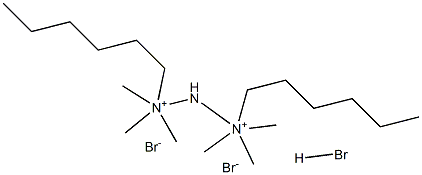 IMinobis(6-hexyltriMethylaMMoniuM) BroMide HydrobroMide Structure
