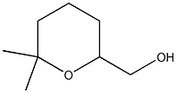 2,2-DIMETHYL-TETRAHYDRO-PYRAN-6-Methanol Struktur