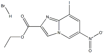 8-Iodo-6-nitro-iMidazo[1,2-a]pyridine-2-carboxylic acid ethyl ester hydrobroMide|