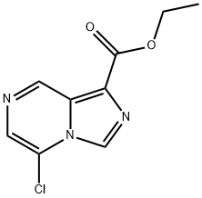 ETHYL 5-CHLOROIMIDAZO[1,5-A]PYRAZINE-1-CARBOXYLATE Structure