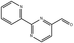 2-(吡啶-2-基)嘧啶-4-甲醛, 156825-28-4, 结构式