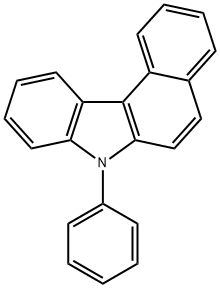 7H-BENZO[C]CARBAZOLE, 7-PHENYL,648432-24-0,结构式
