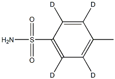 p-Toluene-d4-sulfonaMide 结构式