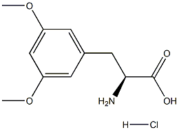 L-3,5-DIMETHOXYPHENYLALANINE HCL Struktur