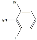 2-溴-6-氟苯胺,,结构式