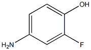 4-aMino-2-fluorophenol 化学構造式