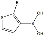 2-溴噻吩-3-硼酸, , 结构式