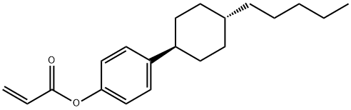 4-(trans-4-pentylcyclohexyl)phenyl acrylate Structure