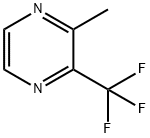 2-Methyl-3-(trifluoromethyl)pyrazine Struktur