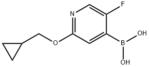 2-(Cyclopropylmethoxy)-5-fluoropyridine-4-boronic acid price.