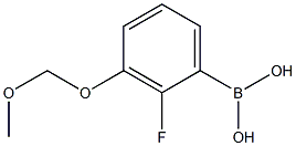 2-Fluoro-3-(methoxymethoxy)phenylboronic acid Structure