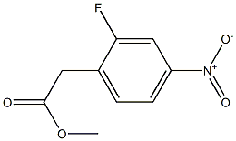 Methyl 2-(2-fluoro-4-nitrophenyl)acetate Structure