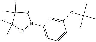 2-(3-tert-Butoxy-phenyl)-4,4,5,5-tetramethyl-[1,3,2]dioxaborolane Structure