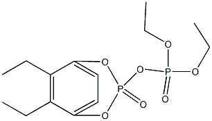 Tetraethyl 1,4-phenylenebisphosphate Structure