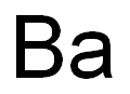 Barium (Ba) Standard Solution Structure