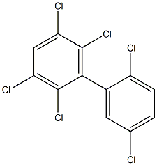 2.2'.3.5.5'.6-Hexachlorobiphenyl Solution Structure