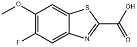 5-fluoro-6-Methoxybenzo[d]thiazole-2-carboxylic acid|5-氟-6-甲氧基苯并D噻唑-2-羧酸