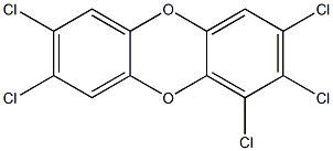 1,2,3,7,8-Pentachlorodibenzo-p-dioxin 50 μg/mL in Toluene Struktur