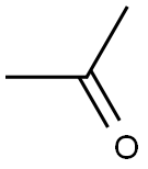 Acetone 5000 μg/mL in Methanol Struktur