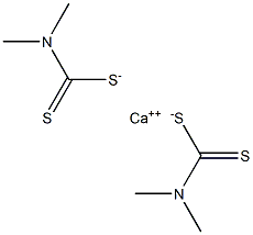 calciuM DiMethyl DithiocarbaMate Struktur