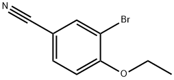 3-溴-4-乙氧基苯腈,136366-42-2,结构式