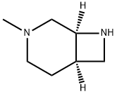 (1S,6R)-3-甲基-3,8-二氮杂双环[4.2.0]辛烷 结构式