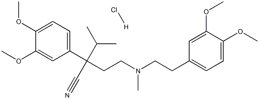 (2RS)-2-(3,4-DiMethoxyphenyl)-2-[2-[[2-(3,4-diMethoxyphenyl)ethyl](Methyl)aMino]ethyl]-3-MethylbutanenitrileHydrochloride