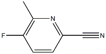 5-fluoro-6-Methylpicolinonitrile Structure