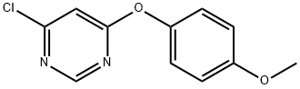 4-(4-Methoxyphenoxy)-6-chloropyriMidine Struktur