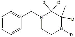 3-Methyl-1-(phenylMethyl)piperazine-d4|