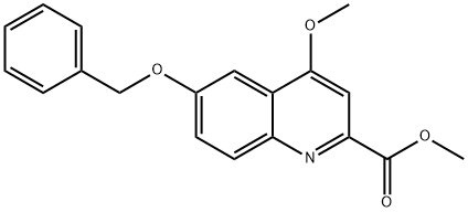 Methyl 6-(benzyloxy)-4-Methoxyquinoline-2-carboxylate|6-(苄氧基)-4-甲氧基喹啉-2-羧酸甲酯