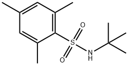 N-叔丁基-2,4,6-三甲基苯磺酰胺, 161452-12-6, 结构式