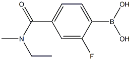 4-[Ethyl(Methyl)carbaMoyl]-2-fluorobenzeneboronic acid, 97%