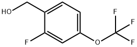 2-氟-4-(三氟甲氧基)苯甲醇,1240257-07-1,结构式