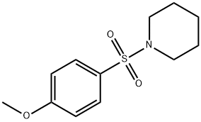 1-(4-Methoxyphenylsulfonyl)piperidine, 97% 化学構造式