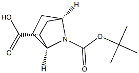 (1S,2R,4R)-7-(tert-butoxycarbonyl)-7-azabicyclo[2.2.1]heptane-2-carboxylic acid Structure