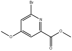 Methyl 6-broMo-4-Methoxypicolinate Structure