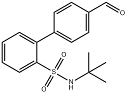 N-tert-butyl-4'-forMylbiphenyl-2-sulfonaMide,851902-28-8,结构式